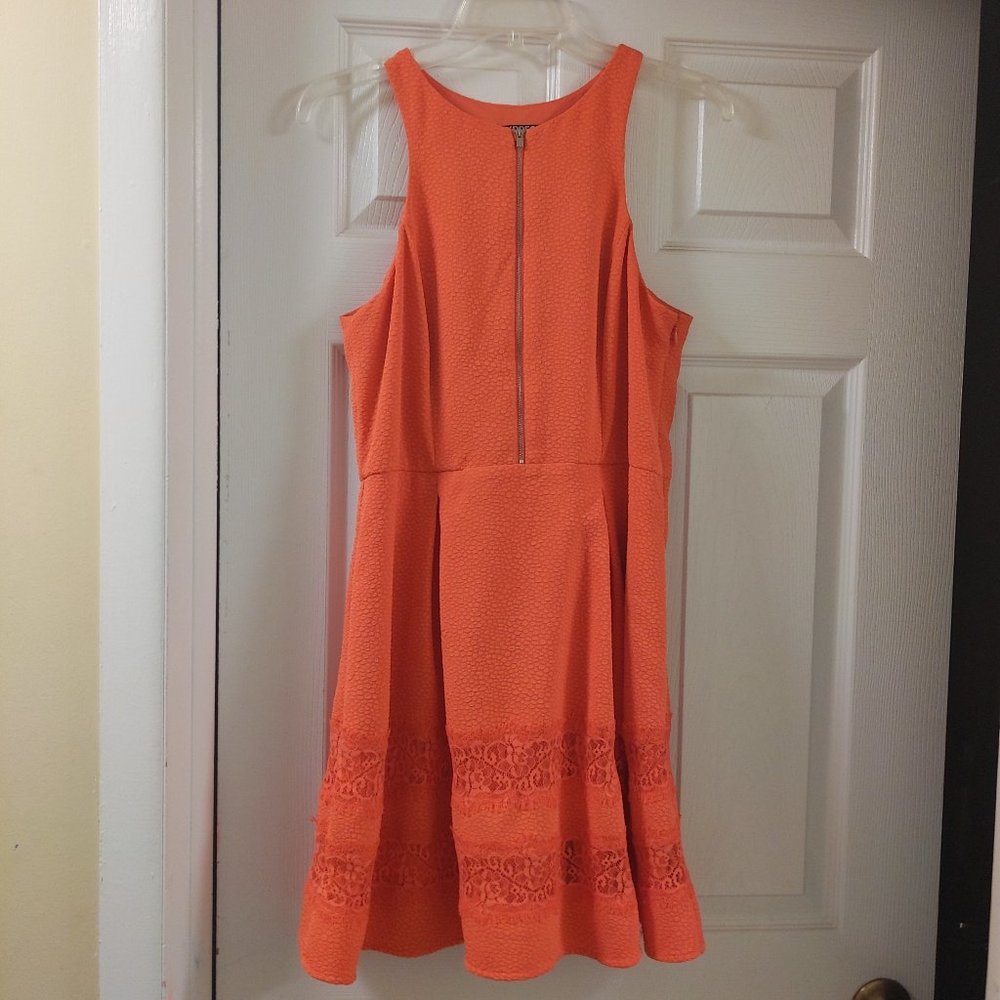 Express coral sundress